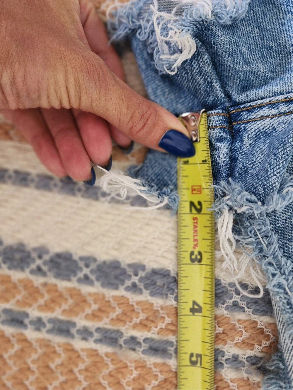 VTG 90s E.N.U.F. Internationale Embroidered Floral Denim Shorts Raw Hem